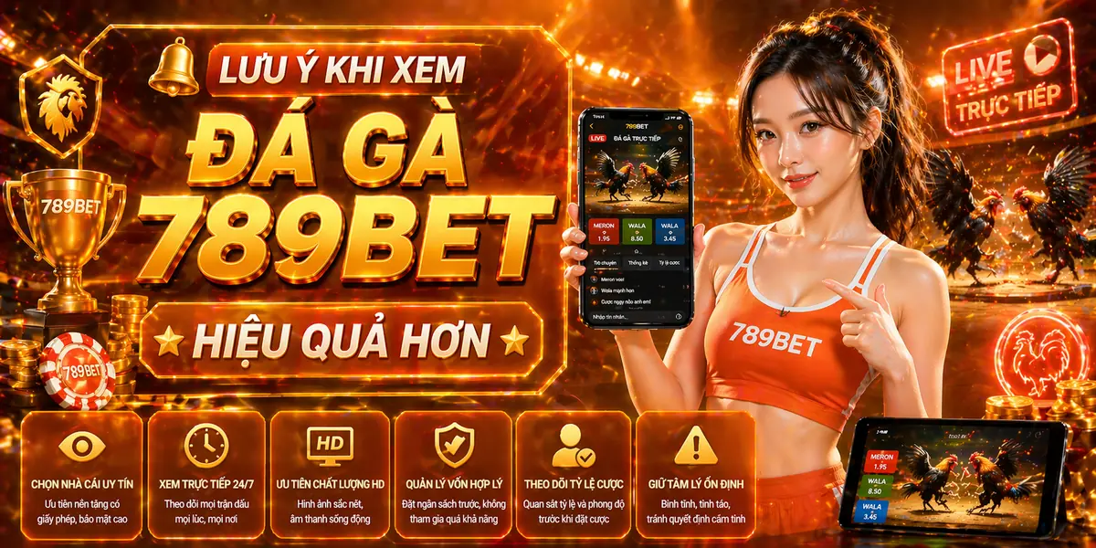 Lưu ý khi xem đá gà 789bet hiệu quả hơn Lưu ý khi xem đá gà 789bet hiệu quả hơn