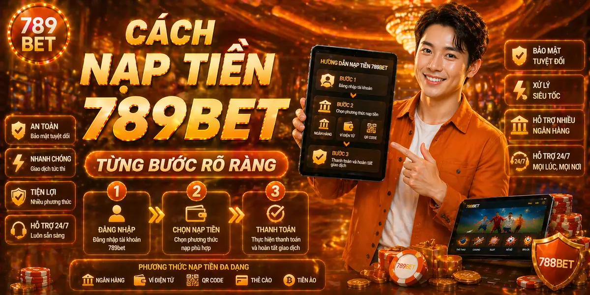 Cách nạp tiền 789bet từng bước rõ ràng Cách nạp tiền 789bet từng bước rõ ràng