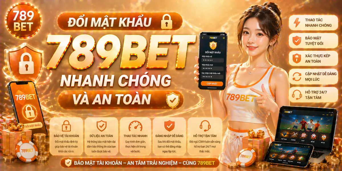 Đổi mật khẩu 789bet nhanh chóng và an toàn Đổi mật khẩu 789bet nhanh chóng và an toàn
