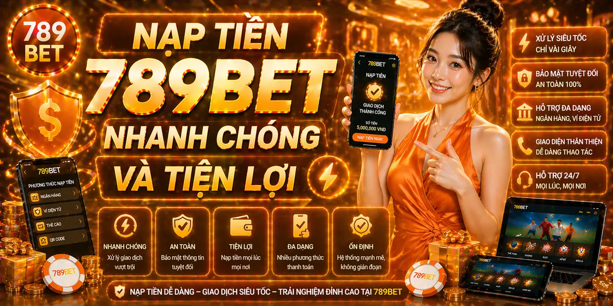 Nạp tiền 789bet nhanh chóng và tiện lợi Nạp tiền 789bet nhanh chóng và tiện lợi