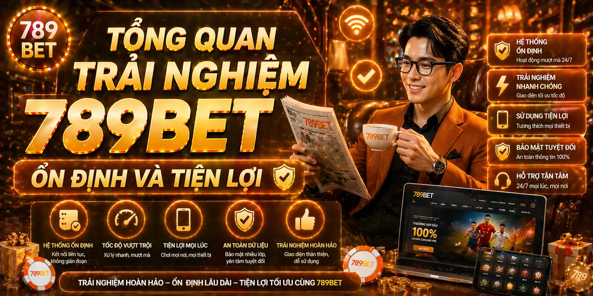 Tổng quan trải nghiệm 789bet ổn định và tiện lợi Tổng quan trải nghiệm 789bet ổn định và tiện lợi